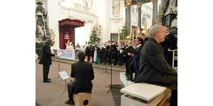 Aussendung der Sternsinger im Hohen Dom zu Fulda (Foto: Karl-Franz Thiede)